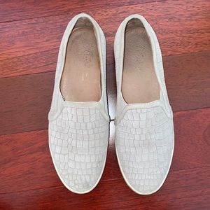 Joie Suede Slip-On Sneakers Gray Size 8 Women's Huxley Fashion Sneaker